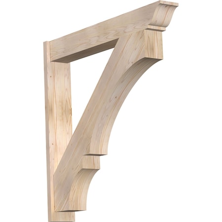 Ekena Millwork Balboa Traditional Smooth Outlooker, Douglas Fir, 7 1/2"W x 48"D x 48"H OUT08X48X48BOA01SDF